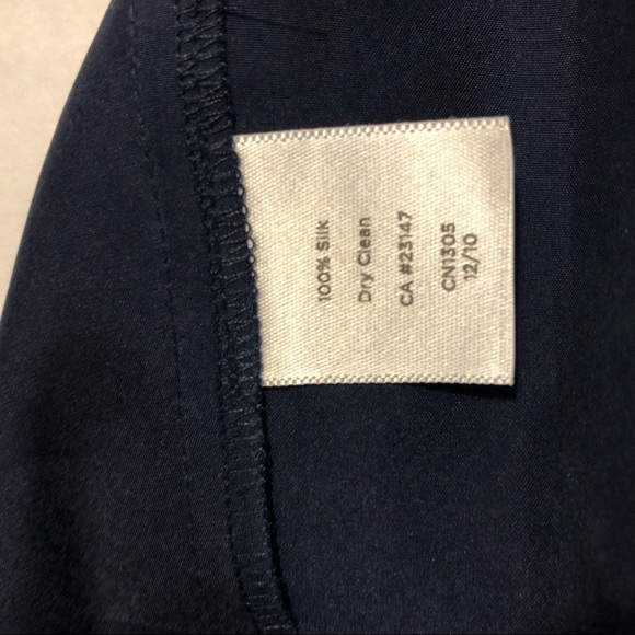 Talbots 100% Silk High Waist Skirt Pockets Modest - Picture 8 of 8